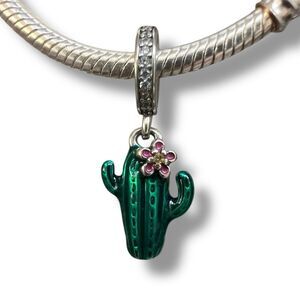 Blooming Cactus S925 Pandora Moments Compatible Charm